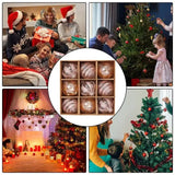 9PCS Christmas Ball Ornament Set