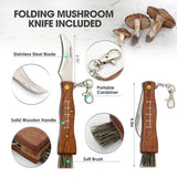 NNEOBA Mushroom Folding Knife Brown