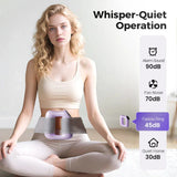NNEOBA Multifunctional Fascia Massage Ring with Belt Purple