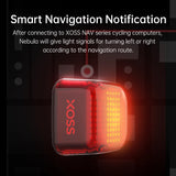 NNEOBA Smart Matrix Bike Tail Light Custom LED Patterns Red