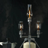 NNEOBA Outdoor Camping Glass Candle Light