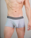 Men's Low-Rise Cotton Pouch Boxer Shorts