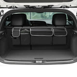 NNEOBA Car Trunk And Backseat Organizer Multi Use Oxford Storage Bag Black