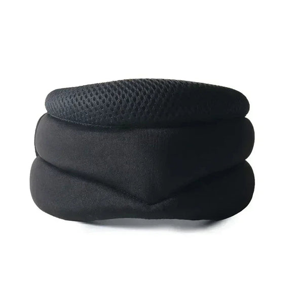 NNEOBA Adjustable Soft Foam Cervical Neck Brace Support Black
