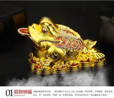 NNEOBA Golden Prosperity: Feng Shui Jin Chan Talisman for Luck and Wealth