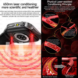 NNEOBA Health Smartwatch Laser Therapy AMOLED