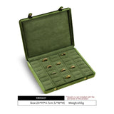 Large Velvet Jewelry Storage Case – Display Organizer for Rings, Earrings, Pendants & Accessories