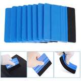 20-Piece Vinyl Wrap & Window Tint Installation Tool Kit – Car Scraper, Felt Squeegee & Film Wrapping Set