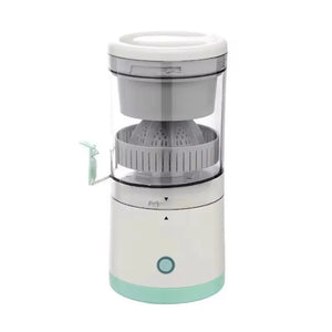 NNEOBA USB Rechargeable Electric Fruit Juicer Single Auger Juice Extractor White
