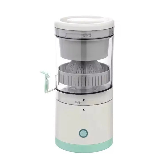 NNEOBA USB Rechargeable Electric Fruit Juicer Single Auger Juice Extractor White