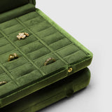 Large Velvet Jewelry Storage Case – Display Organizer for Rings, Earrings, Pendants & Accessories