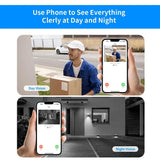 NNEOBA Wireless WiFi Video Doorbell Camera