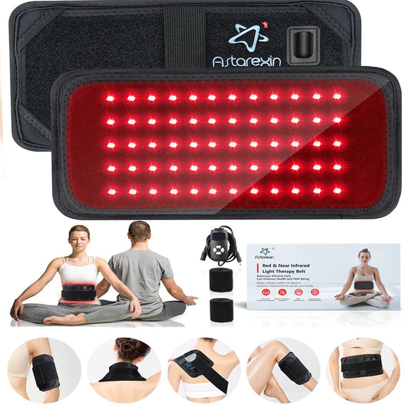 NNEOBA Infrared LED Red Light Therapy Belt Black