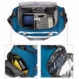 NNEOBA 40L Gym Travel Duffel Bag Wet-Dry Separation Blue
