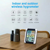NNEOBA Digital Weather Station – Wireless Temp & Humidity Meter with Touch Display