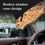 NNEOBA High-Hardness Folding Knife Brown