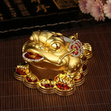 NNEOBA Golden Prosperity: Feng Shui Jin Chan Talisman for Luck and Wealth