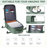 NNEOBA Cabin Travel Backpack Green