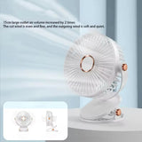 NNEOBA 8000mAh Clip-On Rechargeable Fan