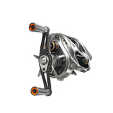 NNEOBA Baitcasting Fishing Reel Magnetic Braking Right Hand Silver