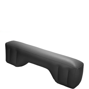 NNEOBA Car Travel Inflatable Bed Back Seat Air Mattress with Safety Block Black