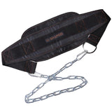 NNEOBA Neoprene Dip Belt with Chain for Weightlifting & Pull-Ups