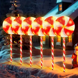 5PCS Solar Lollipop Garden Lights