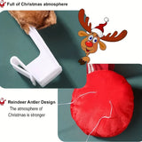 NNEOBA Rudolph's Ride: Car Reindeer Antlers & Nose Set