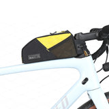 NNEOBA 1.2L Top Tube Bike Bag Leg-Free Design Yellow