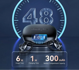 NNEOBA Bluetooth Wireless Earbuds Black