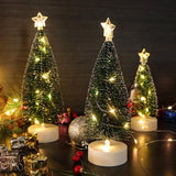 18cm Mini LED Christmas Tree with Warm White Lights
