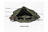 Large Capacity Multi-Pocket Messenger Bag for Men and Women