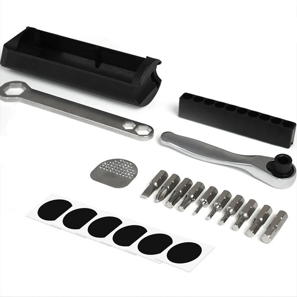 NNEOBA Magnetic Frame Tool Box Inner Storage Bag with Wrench Black