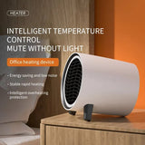 NNEOBA Mini Desktop Heater Quick Warm Creative Design