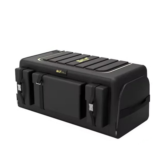 NNEOBA 70L Foldable Storage Organizer with Lid Box Black