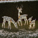 Lighted Christmas Reindeer Yard Decoration