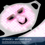 NNEOBA 7 Colors LED Face & Neck Mask - Phototherapy for Skin Rejuvenation