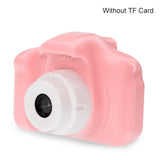 NNEOBA Mini Cartoon Photo Camera Toys 2 Inch HD Screen Childrens Digital Camera Video Recorder Camcorder Toys for Kids Girls Gift