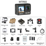 NNEOBA 5K Action Camera with Touchscreen Waterproof Black