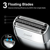 NNEOBA Portable Mini Electric Shaver for Men