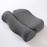 NNEOBA Orthopedic Memory Foam Cervical Pillow Therapy Cushion Dark Gray