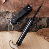 NNEOBA Portable Folding Knife Black