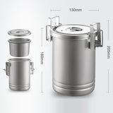 NNEOBA Camping Stainless Steel Cookware Pot