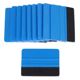 20-Piece Vinyl Wrap & Window Tint Installation Tool Kit – Car Scraper, Felt Squeegee & Film Wrapping Set