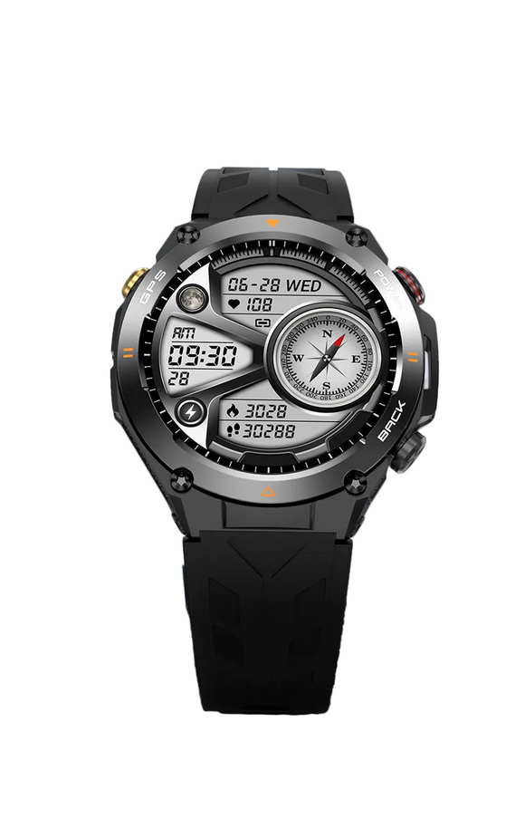 NNEOBA GPS Sports Smart Watch Black
