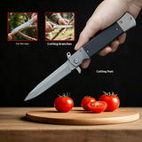 NNEOBA High-Hardness Folding Knife Silver