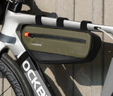 NNEOBA 1.7L Bicycle Frame Tube Bag Reflective Green