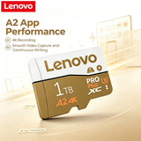 Lenovo 1TB MicroSD Memory Card with SD Adapter U3 V30 High-Speed TF Card