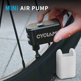 NNEOBA A2 Mini Portable Electric Bike Pump Cordless Aluminum Air Inflator Black