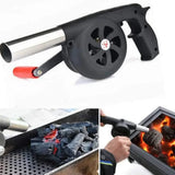 Portable Hand Blower for Outdoor BBQ and Camping